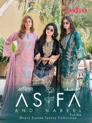 Ganesha asifa vol-4 dress material wholesalers in mumbai